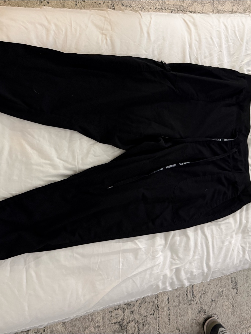 Med Couture Black Women's Jogger Track Pants